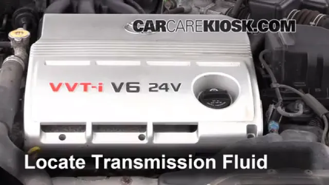 2003 Toyota Camry XLE 3.0L V6 Transmission Fluid Add Fluid